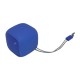 Blue miniature bluetooth speaker