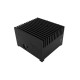Mini PC negru fără ventilator și fără zgomot Ryzen™ Embedded R1000, V1000 și V2000
