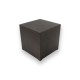 Placă de bază franceză de culoare gri închis Mini PC în formă de cub