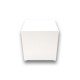 White cube mini-pc, werkend met een Intel NUC Element U, pentium CPU, i3, i5, i7