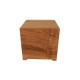 Small cubic PC in walnut wood, to enrich your interior decoration