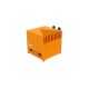 Orangefarbener Low-Power-Mini-PC, nur 65-Watt-Netzteil