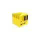 Yellow Mini PC with aluminum shell made in France