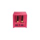 Kleine roze pc met 4 USB 3.0-poorten, 1 micro SD-poort, 1 HDMI-poort