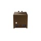 Bronze-colored mini PC for office automation, with WiFi and Bluetooth