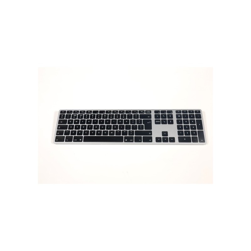 clavier Mac Blanc sur noir rétro-éclairé