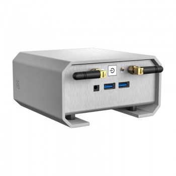 Miniatur-Desktop-Computer mit VESA-Halterung und SSD-Speicher