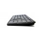 QWERTZ-Bluetooth-Tastatur mit 9 Metern Reichweite
