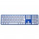 Frans blauw toetsenbord voor mac, ipad en iphone, draadloos
