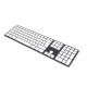 Stand-alone wireless black keyboard that can be paired with a phone or tablet