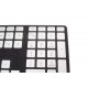 Tastatură neagră fără fir din aluminiu de 535 g pentru pc