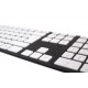 Bluetooth Black French Keyboard with Long Range