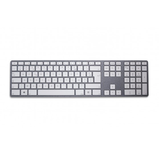May 68 gray aluminum bluetooth and usb keyboard