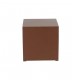 PC box for Kubb chocolate, brown