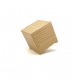Wooden PC case for Kubb mini pc in white ash